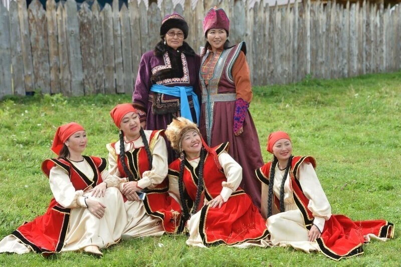 Кумандинцы, люди-лебеди