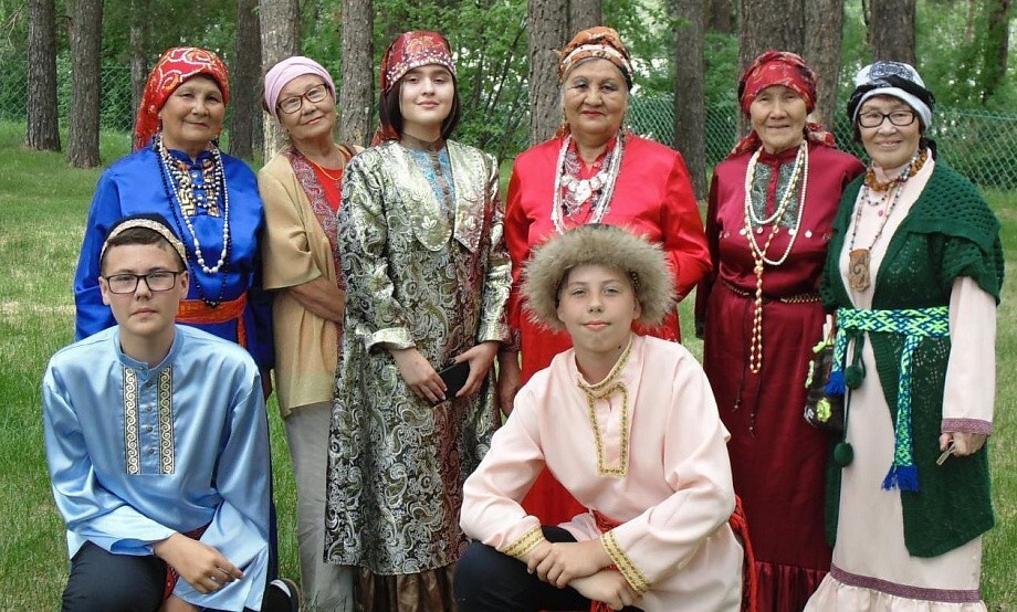 Кумандинцы, люди-лебеди