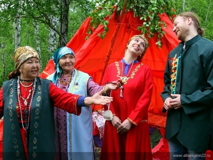 Кумандинцы, люди-лебеди