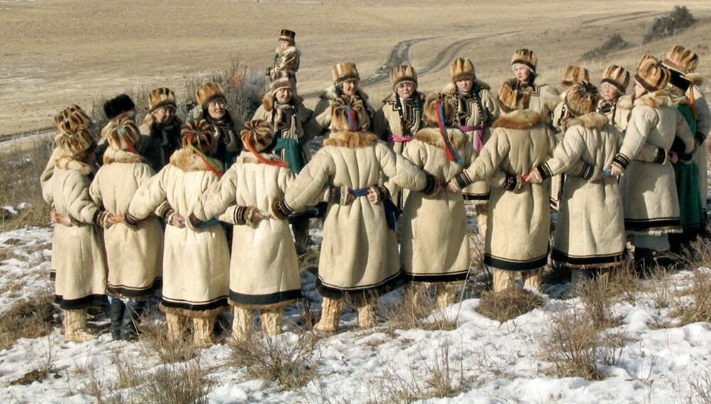 Кумандинцы, люди-лебеди