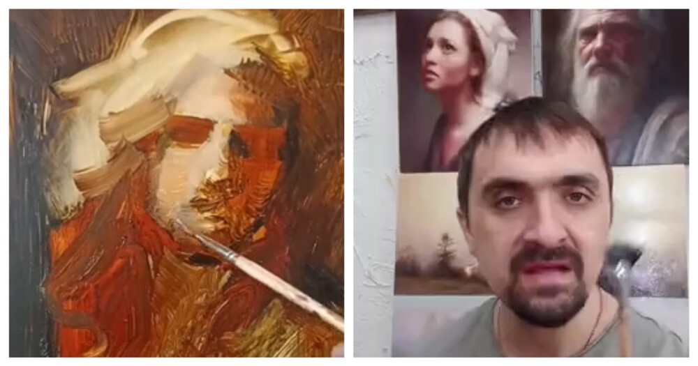 Портрет в духе XVIII века