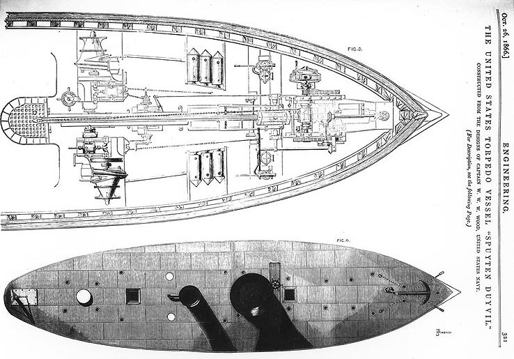 Корабль «два в одном». Инженерная мысль и USS Spuyten Duyvil