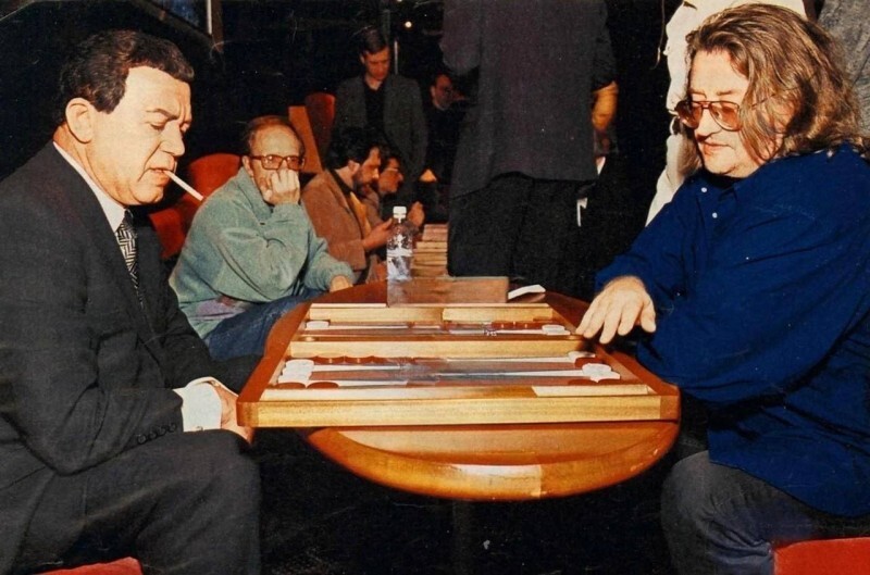 Иосиф Кобзон и Александр Градский играют в нарды, 2000 год