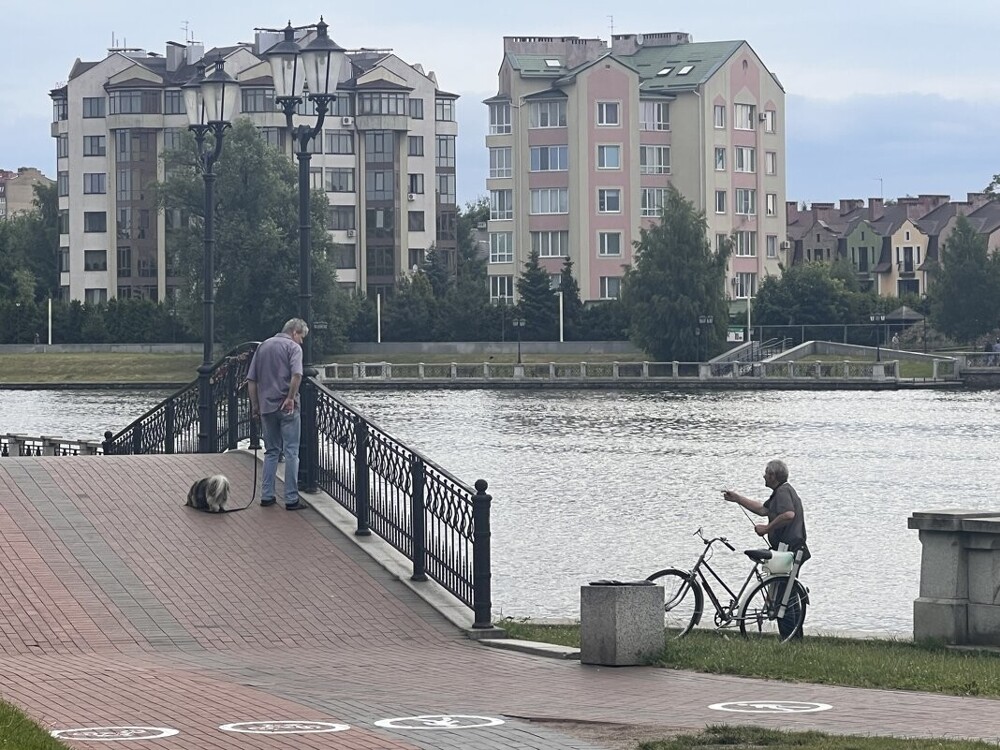 Утро на мосту. Валерия Комова