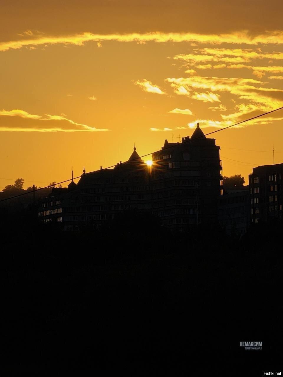 Закат в Красноярске 16