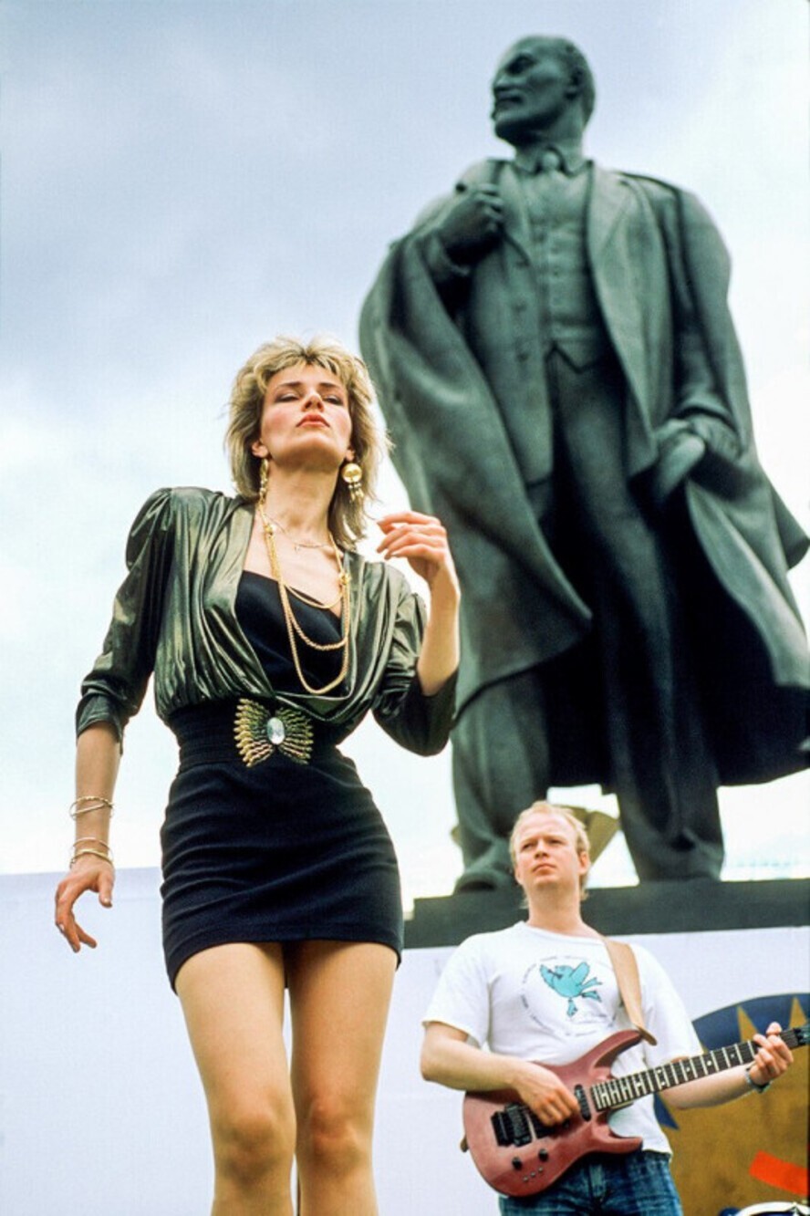 Концерт у памятника Ленину, 1991 год