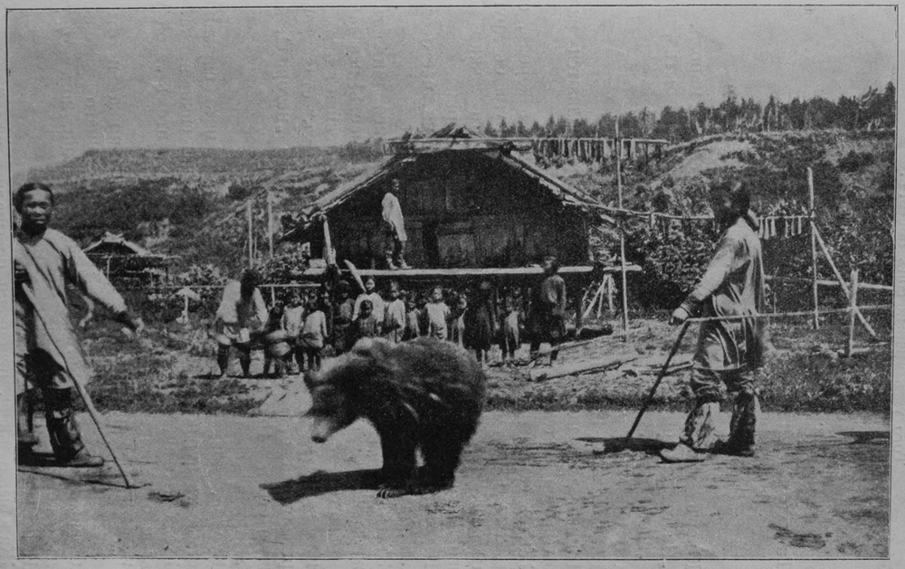 Медвежий праздник у нивхов, 1903 год