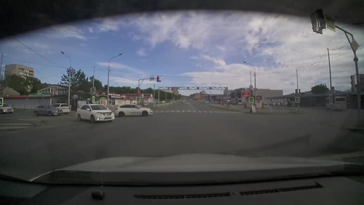 Погоня за фурой в г. Фокино закончилась ДТП 