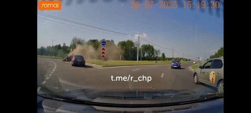 Нокаут, получается. ДТП в Череповеце