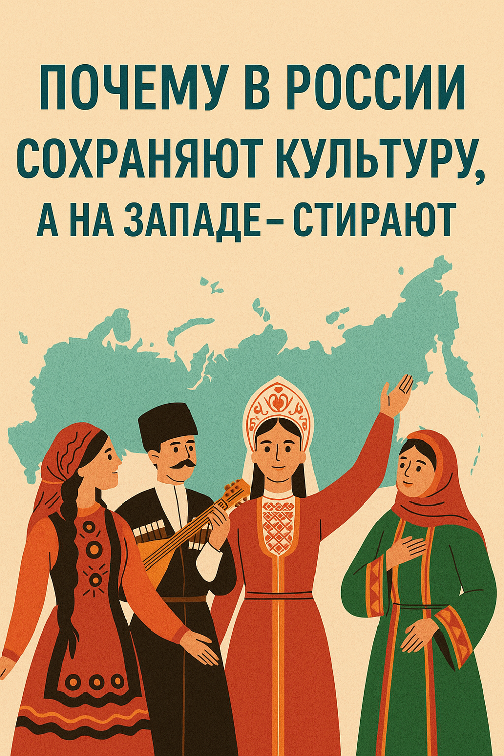 Почему в России сохраняют культуру, а на Западе — стирают?!