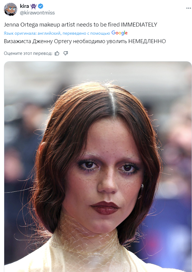Новый образ Дженны Ортеги поразил фанатов - неужели ещё одна жертва пластики?