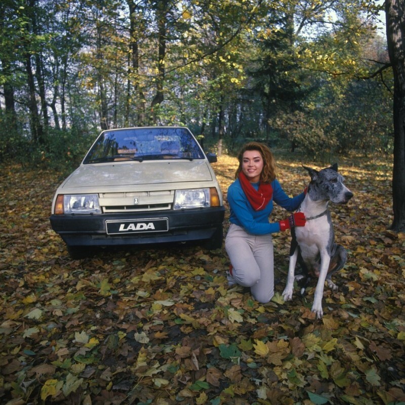 Реклама LADA, 1990-e.