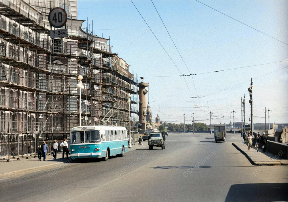 Жизнь Советского Ленинграда в 60-е годы