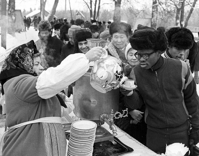 1. Зимний чай, Москва, 1974 год
