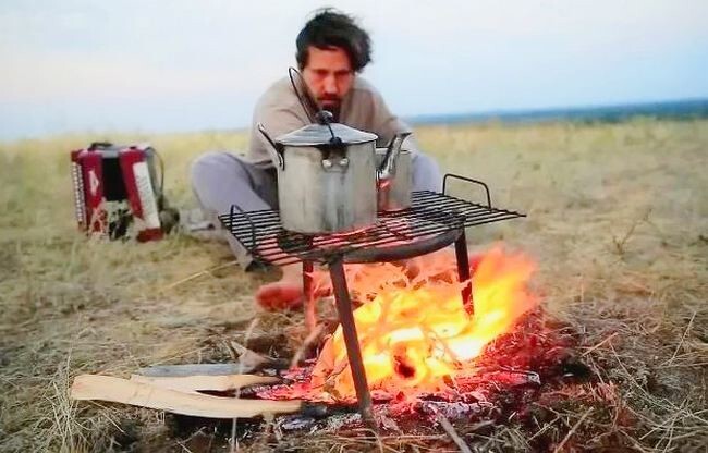  Под гармонь с комбайнёрами по русской дороге