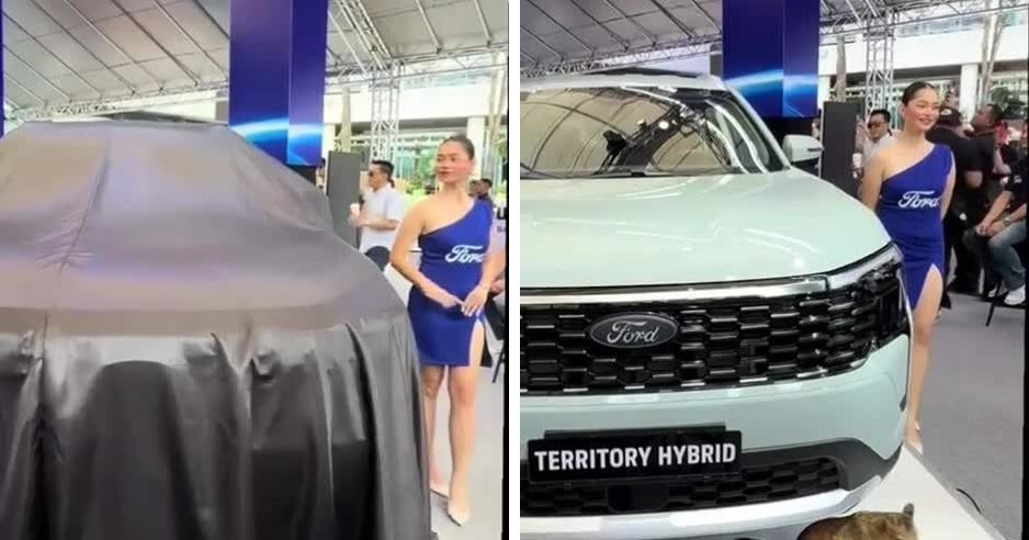 На Филиппинах во время представления нового Ford звездой мероприятия внезапно стала кошка