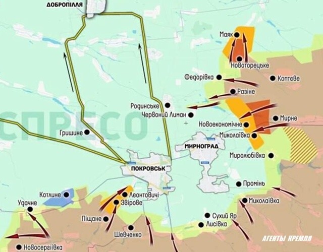 В Покровске началась масштабная атака ВС РФ на всех участках, а наши дроноводы обрушились на логистику ВСУ, атакуя подкрепления боевиков!
