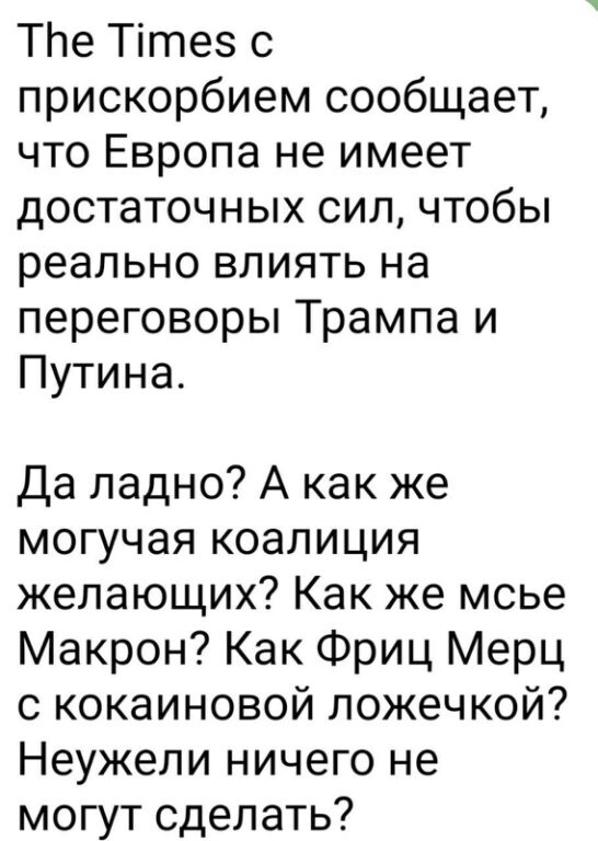 Политическое ассорти от Edyan за 12-08-2025