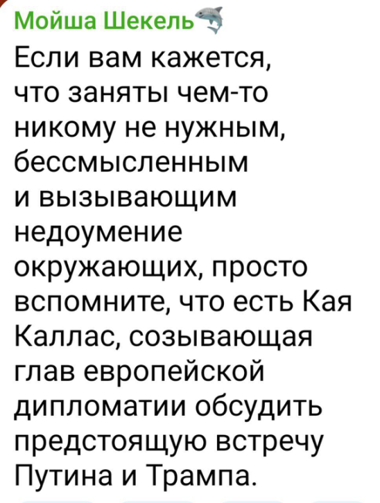 Политическое ассорти от Edyan за 12-08-2025