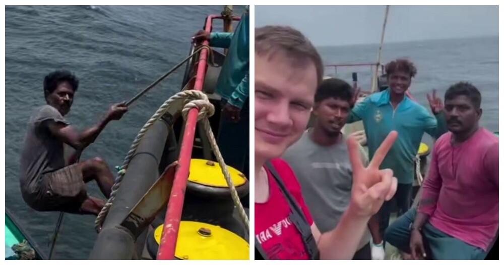 Парень из Краснодара, работающий моряком, показал, как их международное судно захватили пираты