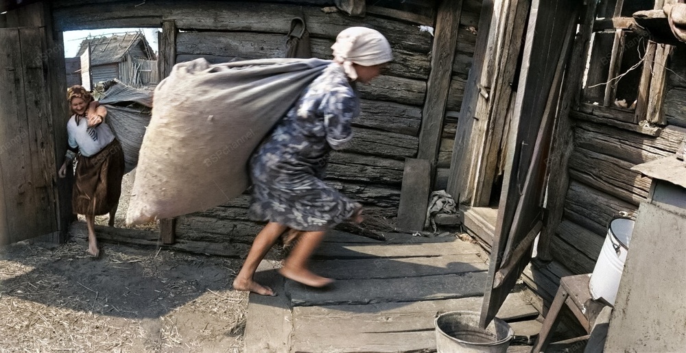 Подборка душевных и ярких фотографий деревенской жизни в СССР