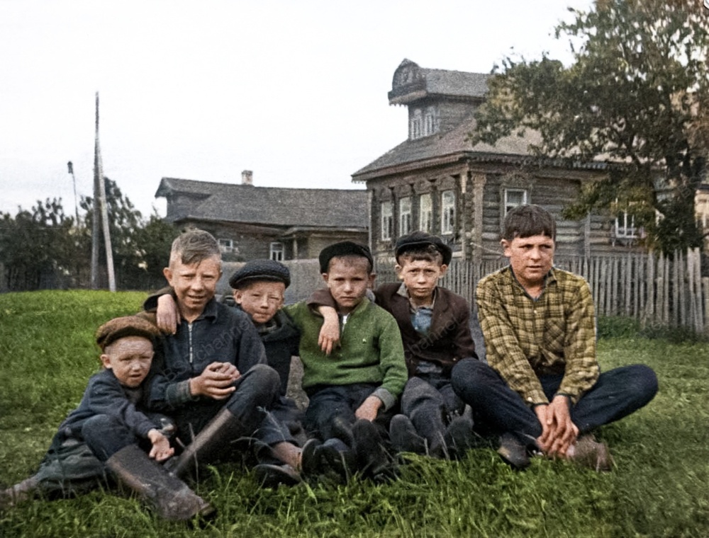 Подборка душевных и ярких фотографий деревенской жизни в СССР