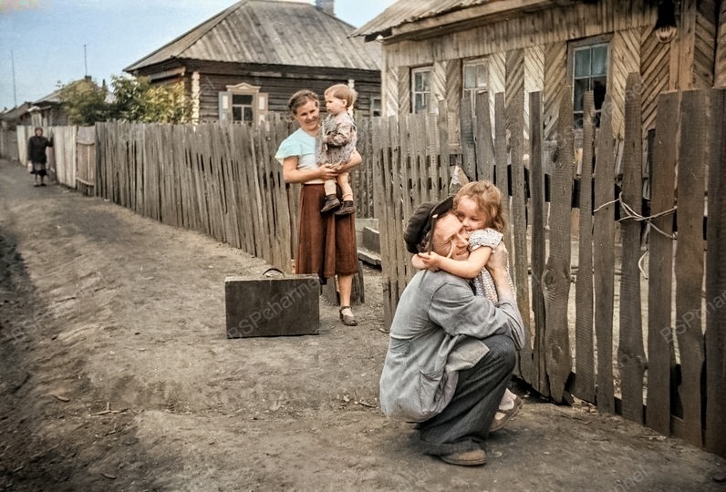 Подборка душевных и ярких фотографий деревенской жизни в СССР