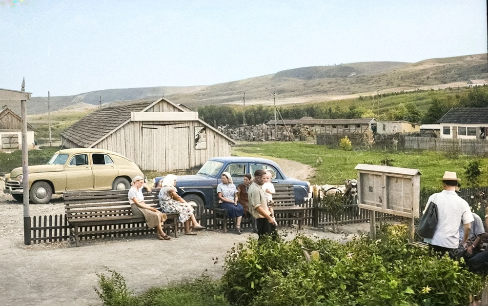 Подборка душевных и ярких фотографий деревенской жизни в СССР