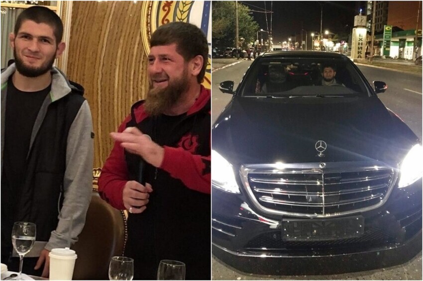 Рамзан Кадыров подарил Maybach чемпиону UFC Чимаеву после его победы на турнире в Чикаго