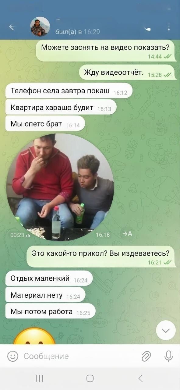 "Отдых маленкий. Материал нету": вахтовик из Петербурга показал работу отделочников, трудившихся  в его квартире