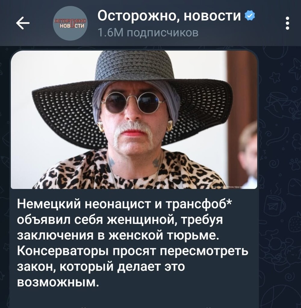 Немцы намотали гендерной идентичности себе на болт. Теперь не знают, как выкручиваться