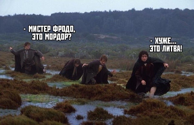 Это чтоб было где учения НАТО проводить. Очень уж они болота любят - хлебом не корми, дай на танке по трясине покататься!