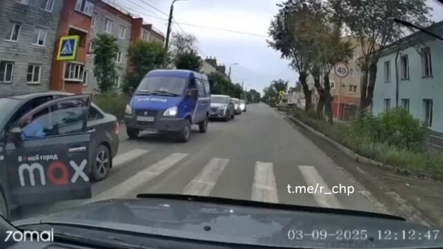 ДТП таксиста и школьника в Копейске "Лови момент, как говорится"