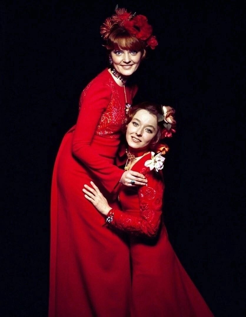 Марианна и Анастасия Вертинские, 1972 год.