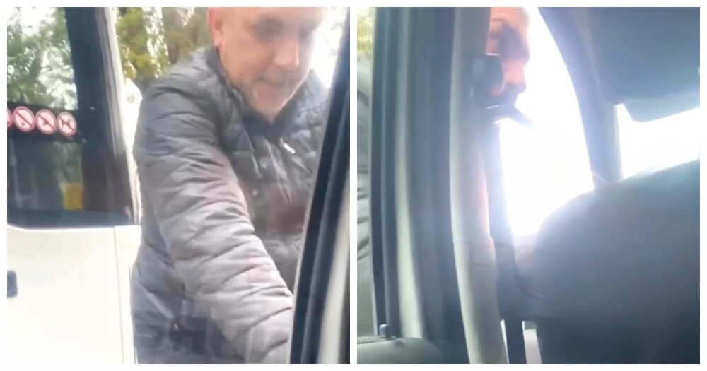В Казани водитель устроил скандал после конфликта на дороге