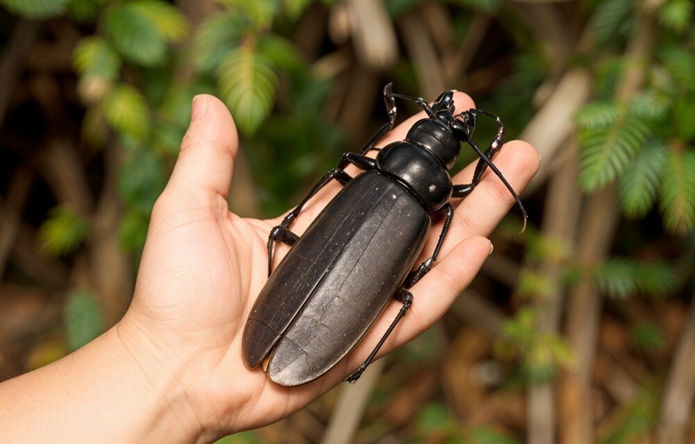 Самое большое насекомое: Жук-титан (Titanus giganteus)