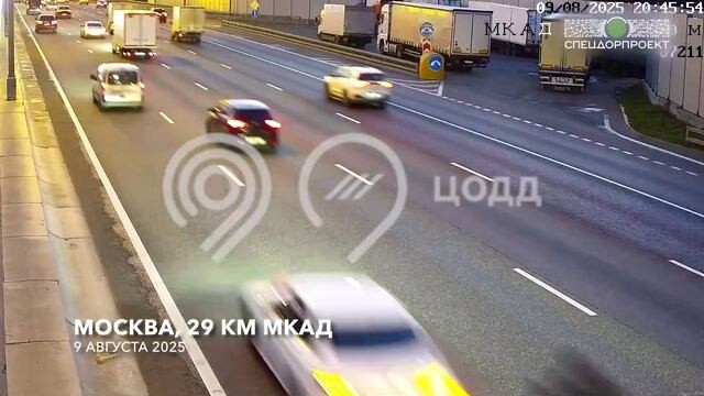 МКАД 29 км ДТП "Мотоциклиста забрала скорая"