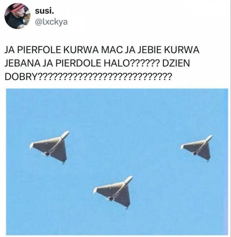 Польские ТГ-каналы задают крайне неудобные вопросы о прошедшей ночной атаке дронов на Польшу