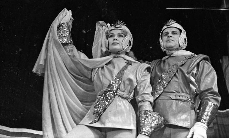 1959-1962 годы. Аттракцион Маяцких «Шар смелости»