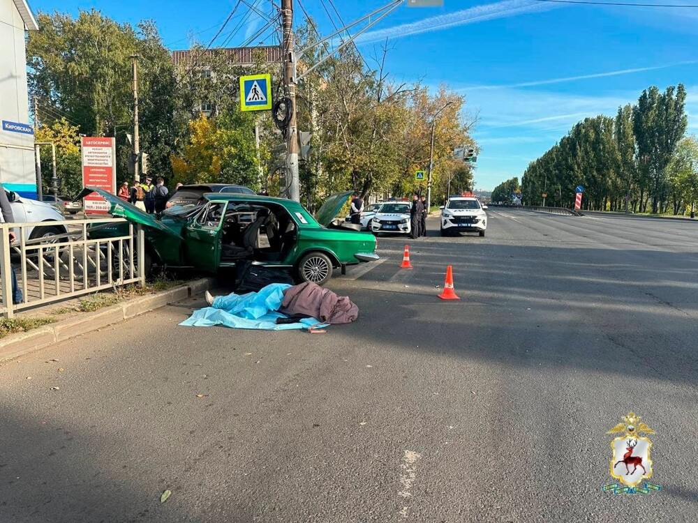 ДТП в Нижнем Новгороде на красный  ""Волга" красивая была..."