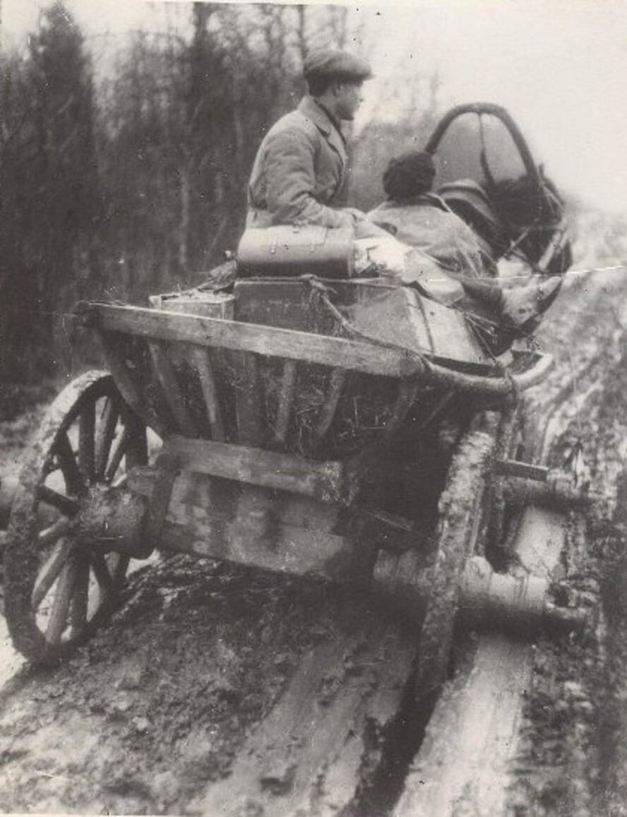 «Первая кинопередвижка». 1928–1929 годы. Автор: Борис Игнатович.
