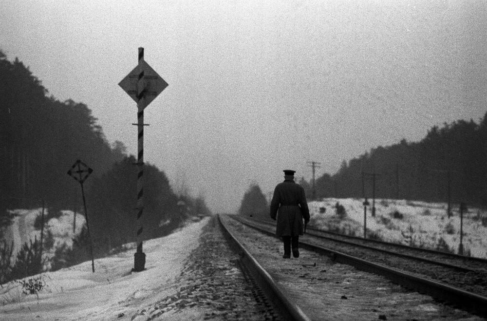 «Человек у переезда 4». Казань, 8 ноября 1969 года.