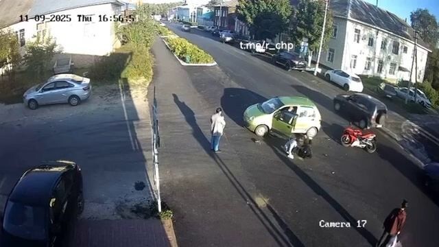 ДТП с мотоциклистом в Кимрах "Пропустила автомобили и поехала"
