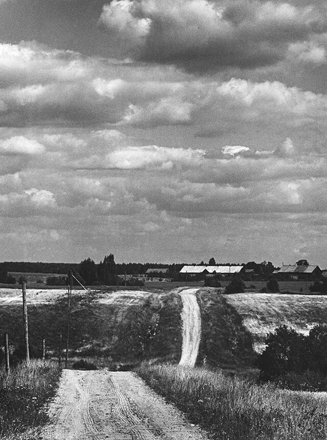 Деревня Цветково, Калининская область, 1978.«Озерный край, родина художника Венецианова».