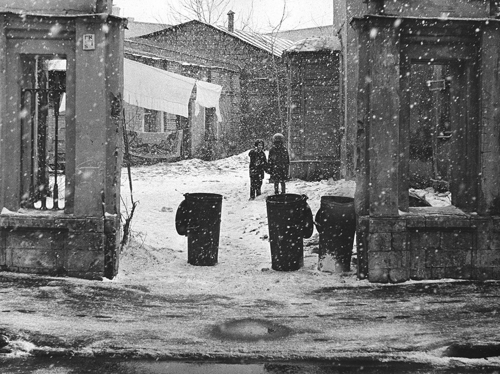 Арбатский переулок, Москва, 1960-е.