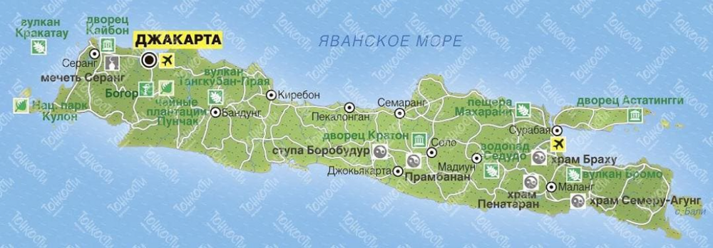 Ява — остров, где живёт больше людей, чем во всей России