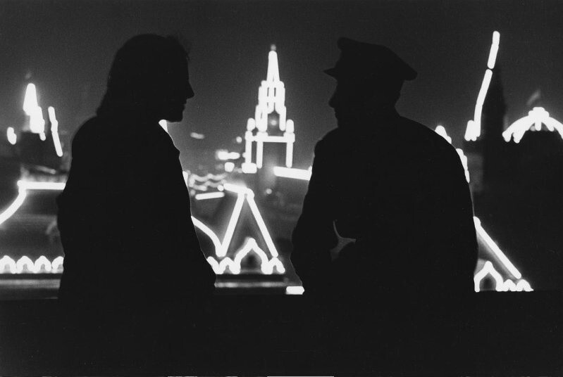 800-летие Москвы. Иллюминация. 6 сентября 1947 года. Автор: Евгений Умно
