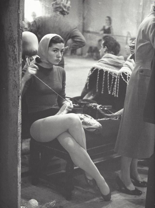 8. Балерина. Парижская опера, 1950-е годы