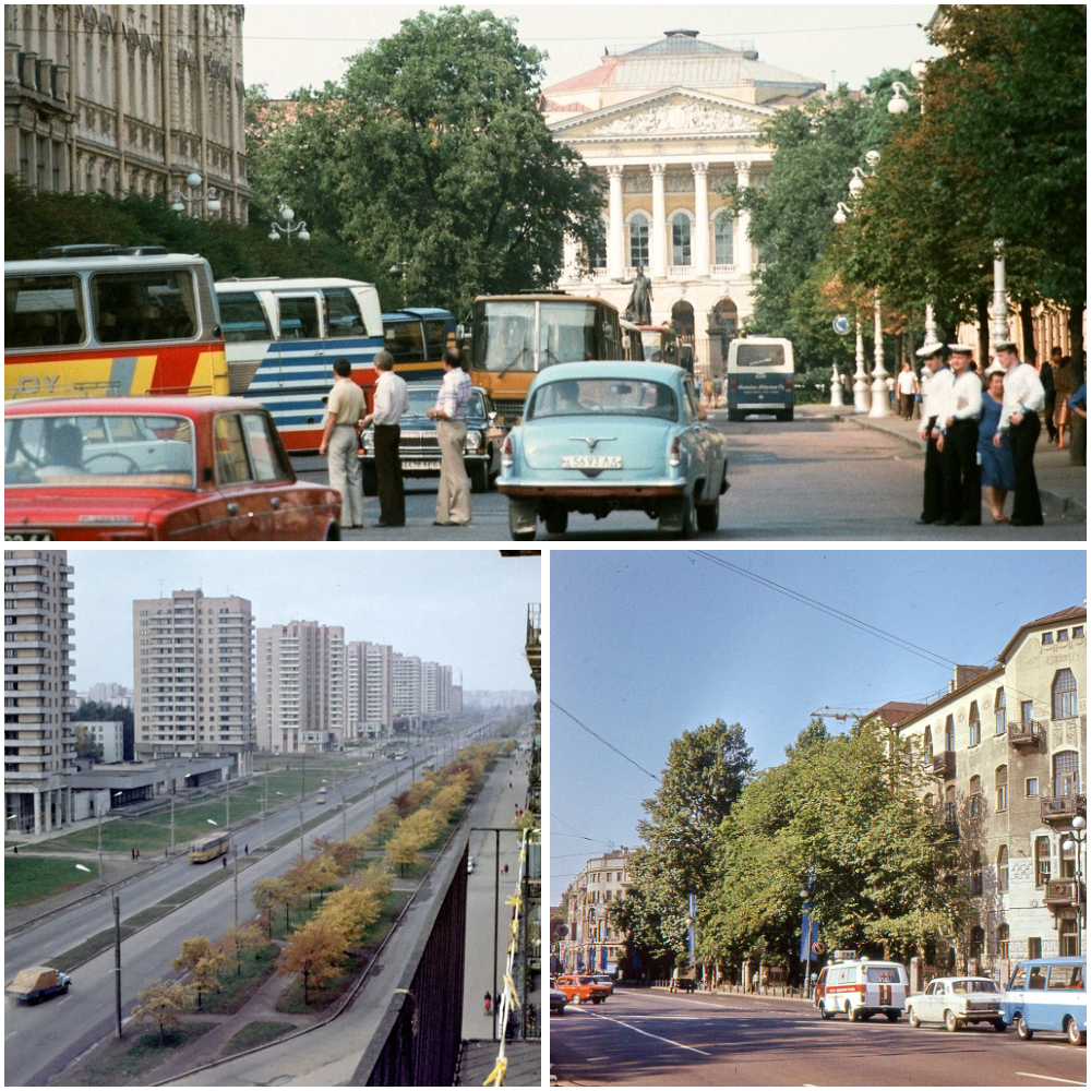 Прогулка по Ленинграду 1984 года