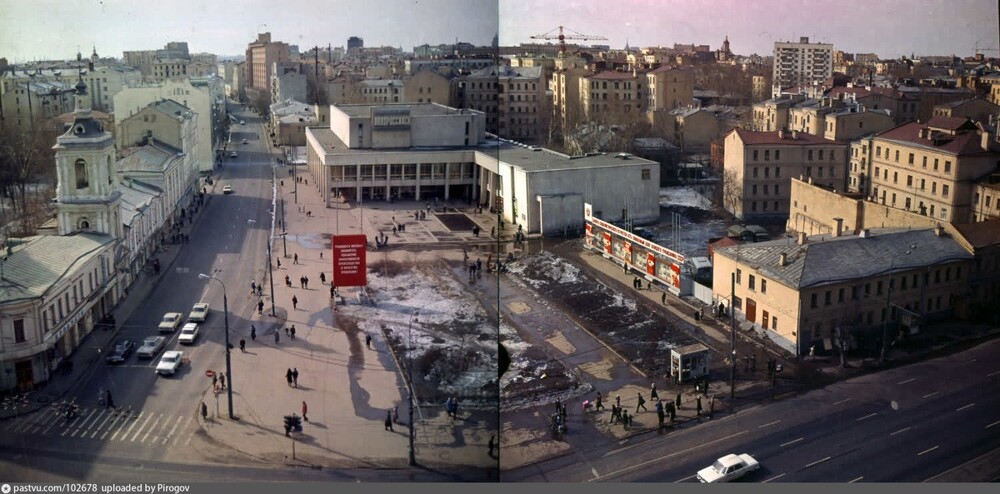 Вид на площадь Цезаря Куникова.